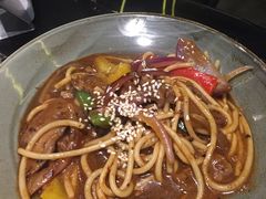 黑椒牛柳烩意面-野萃山·潮汕厚果汁(十亩地店)