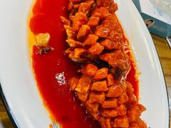 松鼠鲈鱼-徐小姐爱地锅(金博大广场店)
