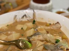 家烧白扁中鲳鱼-甬府小鲜(万象城店)