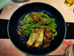 鸡肉松仁菠菜汁意面-西堤牛排(龙德广场店)