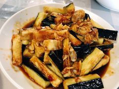 蛤蜊肉拌茄子-华春餐馆(鱼山路店)