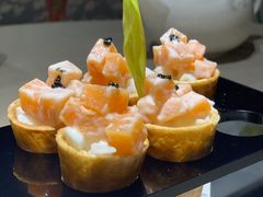 三文鱼色拉-尚一汤·粤菜海鲜(环球港店)