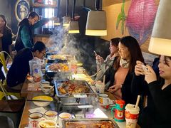 自助取餐区-探鱼·鲜青椒爽麻烤鱼(广州南沙万达广场店)