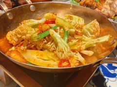 干锅花菜-绿茶餐厅(布吉万象汇店)