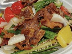 XO酱榆耳百合秋葵-常悦素食