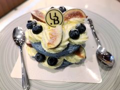 蝶豆花裸蛋糕-光明悠焙(豫园店)
