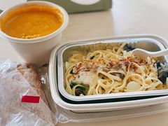 鸡肉奶油蘑菇窄意面-gaga(深圳南山益田假日广场店)