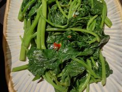 炝炒地瓜叶-山石榴·贵州菜(丰盛里店)