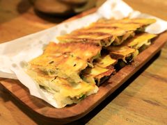 韭黄牛肉锅贴-海荣锅贴馆(五味十字店)