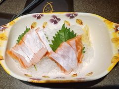 三文鱼腩刺身-禾绿回转寿司(万柳华联店)