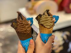 荔枝双重巧克力软冰淇淋-GODIVA(久光百货店)