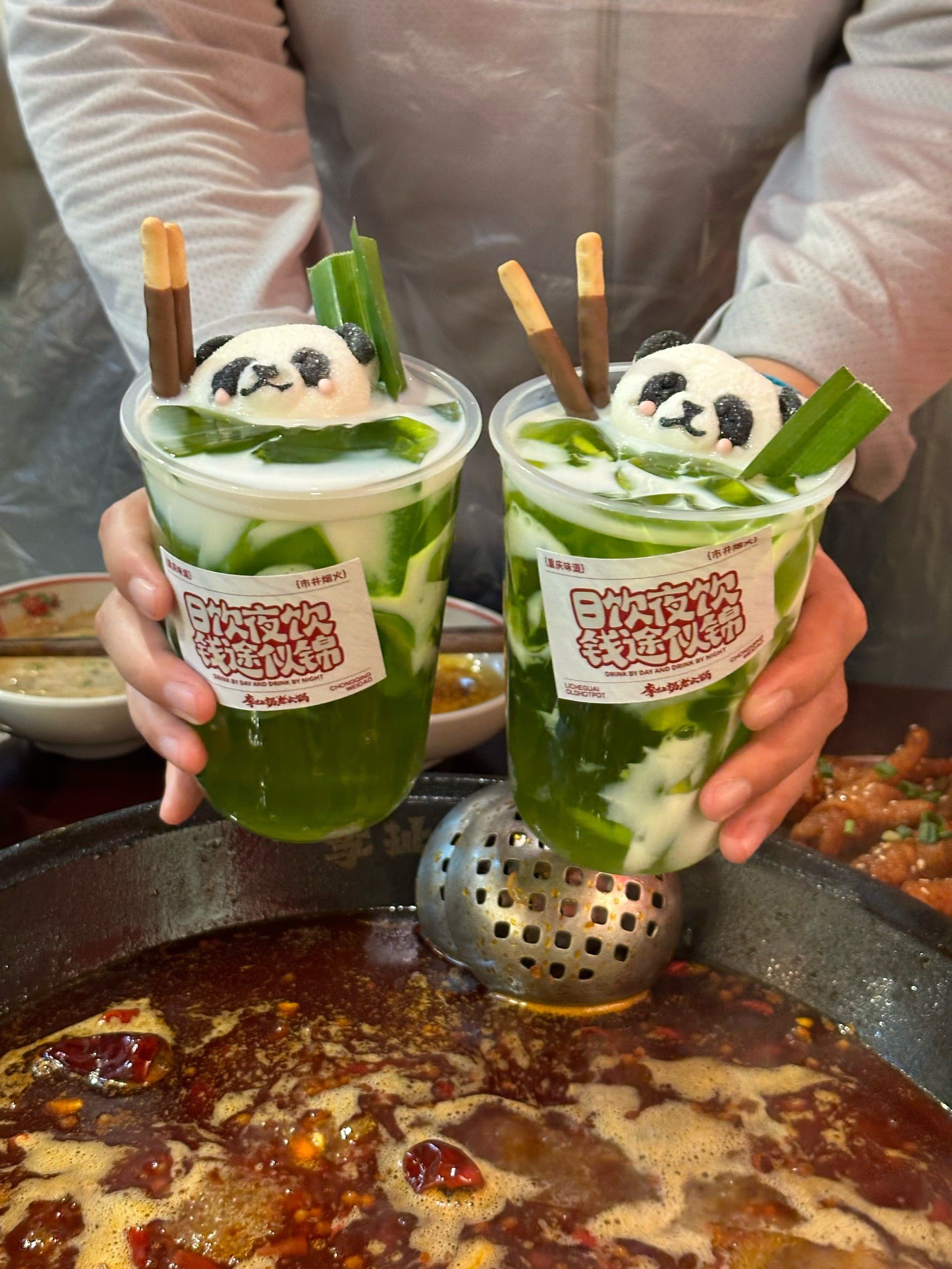 熊猫奶茶,超级萌又好喝