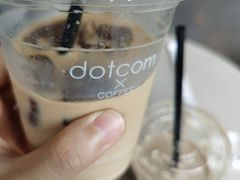 黑砖拿铁-dotcom coffee古点咖啡(致真大厦店)