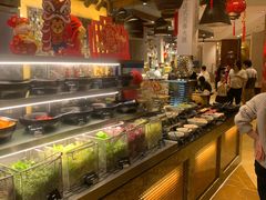 自助取餐区-怡咖啡海鲜自助餐厅(浦东香格里拉店)
