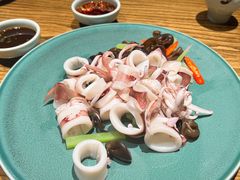 水煮鲜鱿-八闽饭店闽南小镇(铁西店)