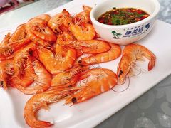 白灼基围虾-范饭椰林川湘味海鲜·椰子鸡(三亚湾椰梦长廊店)