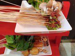 香菜牛肉-二当家牛肉串串(教育路店)