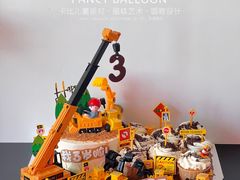 -卡比儿童蛋糕·心意定制·低脂零卡糖动物奶油FancyBALLOON(滨海店)
