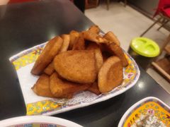 炸窝头片-芦月轩羊蝎子(北蜂窝店)