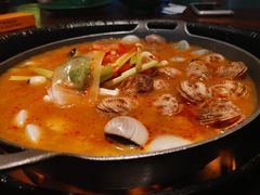 冬阴功粥油锅底-蚬皇•陈味莞(西平景湖店)