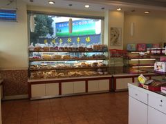 面包甜点陈列柜-长发西饼(道前店)