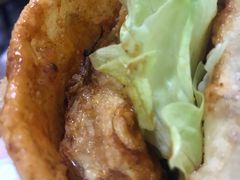 -小红车炸蛋葱油饼