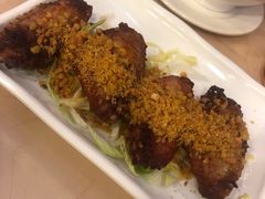 蒜香南乳炸鸡翼-盛记粥面(佐敦店)