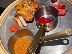 炭烤猪颈肉-小大董·烤鸭(西单大悦城店)