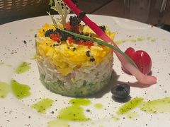 鳄梨帝王蟹塔塔配顶级鱼子酱-Aria意·艾意西餐