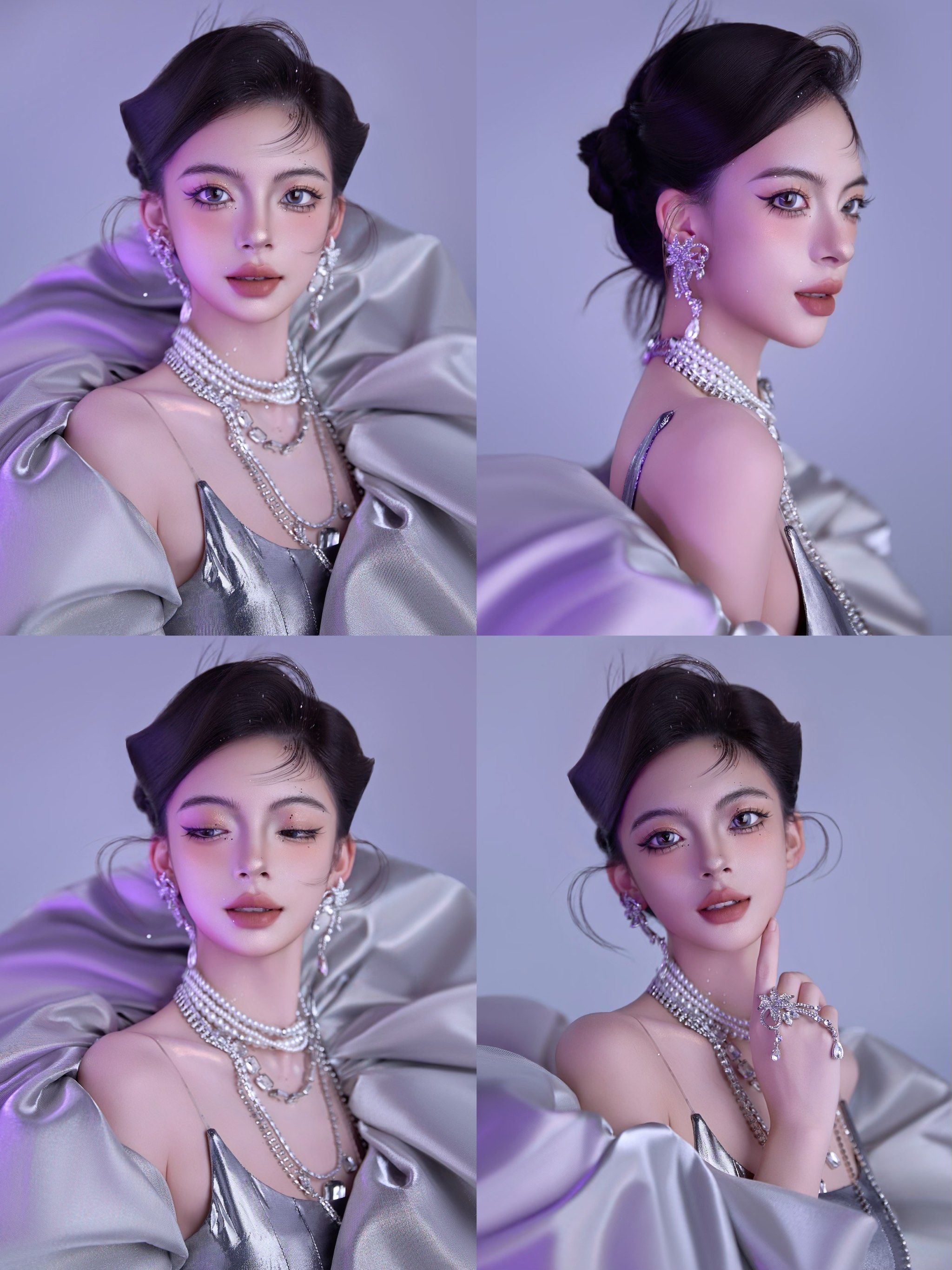 千金|晚宴|新娘|明星
/

永远看不腻的千金感妆容
自带出场