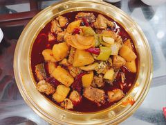 大盘鸡拌面-牛一嘴·兰州牛肉面·大盘鸡(财富中心店)