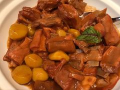 新味噌板栗烧羊排-宏达宴老菜馆(群力第四大道店)