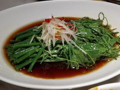 白灼瓜尖-初蓉丨遇见新川菜(亲贤街荣耀店)