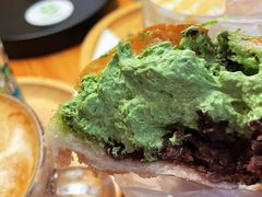 抹茶豆馅面包-烘焙町面包店(西四店)