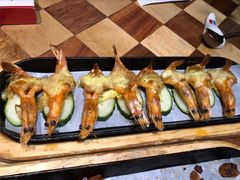 满城尽是黄金虾-蜜桃餐厅·伴山(绿宝广场店)