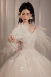 -桃子造型婚纱礼服(凤起广场店)