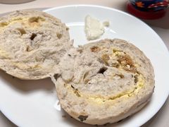 茉莉绿茶青提乳酪贝果-雀食面包店(钟楼店)