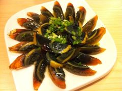 姜汁皮蛋-焯宇豆皮涮牛肚