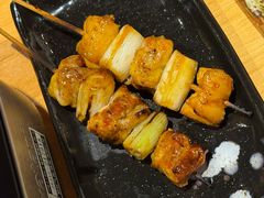 酱烤京葱鸡肉串-鸟鸣门屋台料理(金帝银泰店)