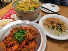 香辣凤爪虾煲-吕氏疙瘩汤·海鲜新鲁菜(凯德mall新都心店)