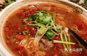Sichuan-style Spicy Boiled Beef with Snowflake Texture