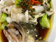 清蒸鲈鱼-胖子菜馆(隆昌路店)