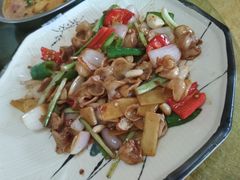 爆炒鱼肠-台山第一家兴华黄鳝饭·黄鳝婆(开平店)