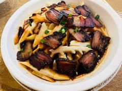 鲜笋蒸腊肉-龙井壹号·茶缘山景宴(龙井村店)