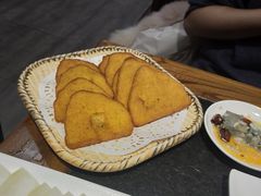 炸窝头蘸臭豆腐-仁和四季涮肉馆(天坛南门店)