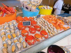 自助调料区-都会尚膳·海鲜自助餐厅(重庆万豪酒店)