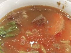 番茄牛肉刀削面-九毛九西北菜(番禺万达店)