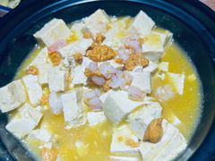 海胆虾仁豆腐-吕氏疙瘩汤·私家菜馆(慈云寺店)