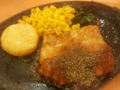 黑椒鸡排-萨莉亚意式餐厅(西青道欧亚达店)