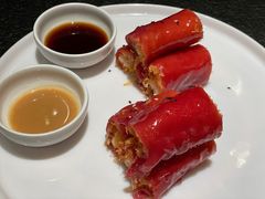 红米脆皮鲜虾肠-蝴蝶里·粤菜·点心(滨江龙湖店)